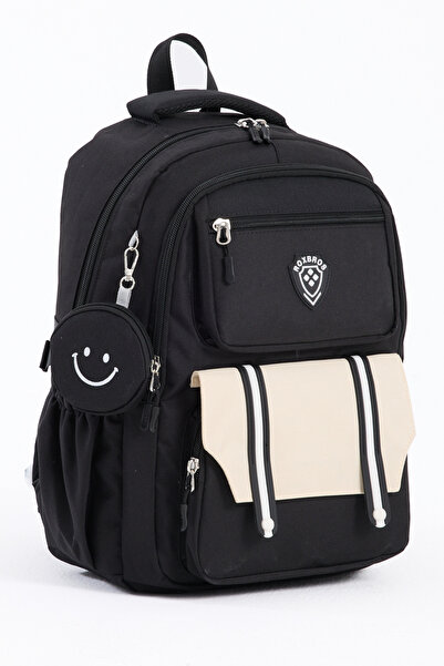 Roxbros Fonksiyonel Siyah Kız Çocuk Okul Çantası & Erkek Çocuk Sırt Çantası - Ilkokul, Ortaokul, Lise Uyumlu