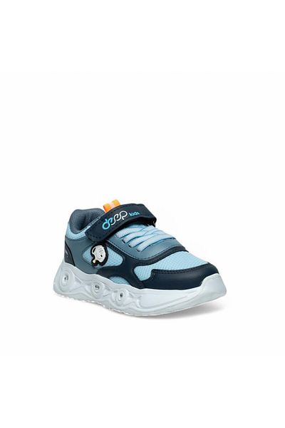 Trend Adımlar Pantofi sport ușori cu velcro pentru băiat albastru