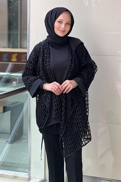 Ghisa Hooded Mesh Jacket