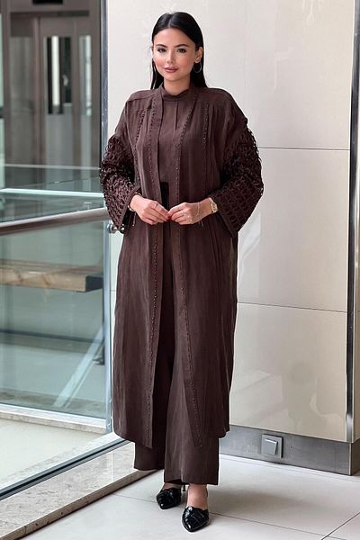 Ghisa 3 Piece Set with Mesh Sleeves Cap Zero Sleeve Undershirt Loose Pants