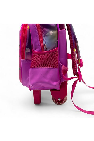 Shihon 2-Piece Girls' Rolling School Bag 12 Inch
