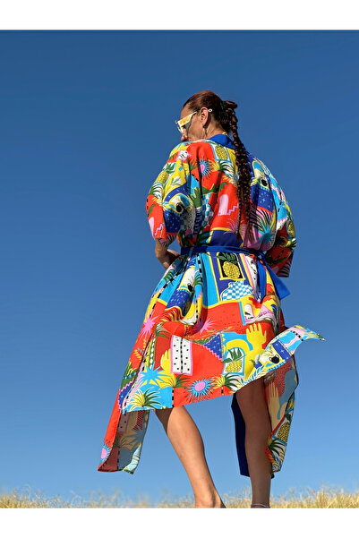 Atelier Nui ★   فستان الشاطئ كيمونو نيوناتشورال