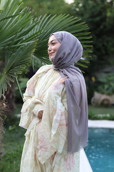 Şalland Dubai Series Shawl Light Gray