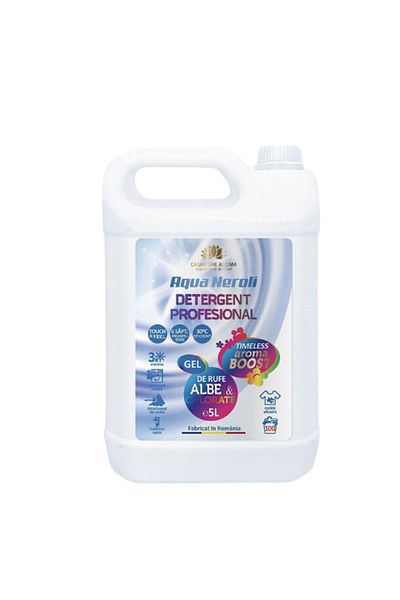 Cashmere Aqua Neroli, Professional detergent for white/colored laundry, 5L "Timeless Aroma Boost"