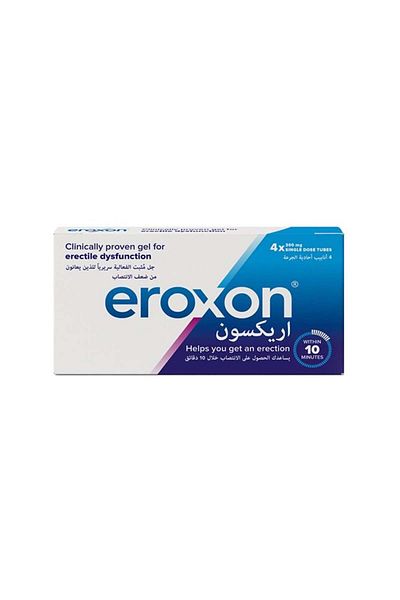 Eroxon gel for 4 single dose tubes