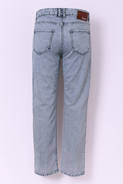 trender Ανδρικό τζιν παντελόνι Relax Light Blue 7505