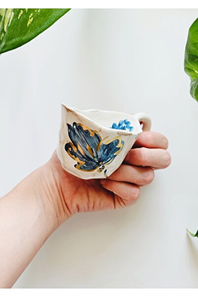 WEBBMODA Handmade Vintage Flower Cup