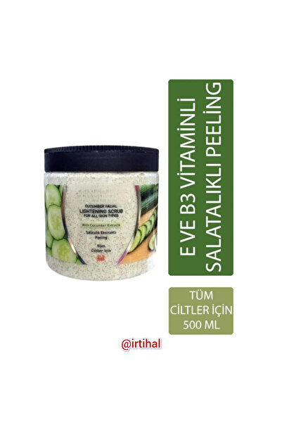 irtihal 500gr 1 adet salatalıkk özlü maske peeling winter rose