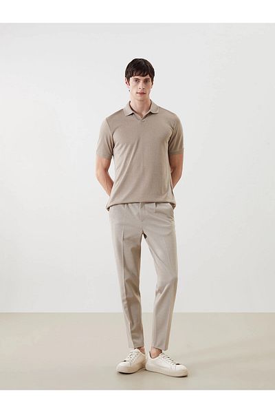LC Waikiki Ανδρικό παντελόνι SOUTHBLUE Beige Standard Fit