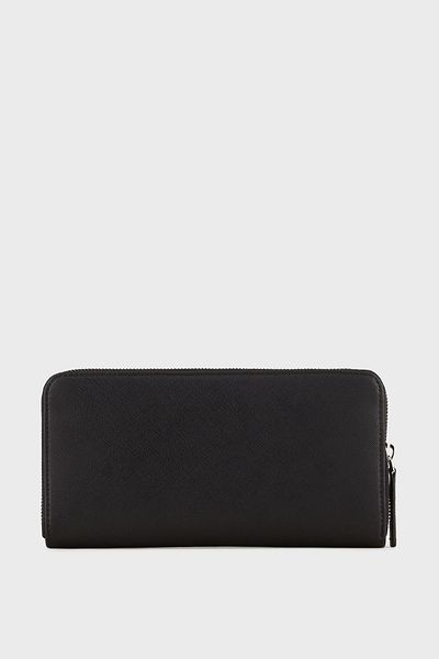 Emporio Armani Zipper Large Wallet with Logo Men's Wallet Y4R169 Y138E 81072