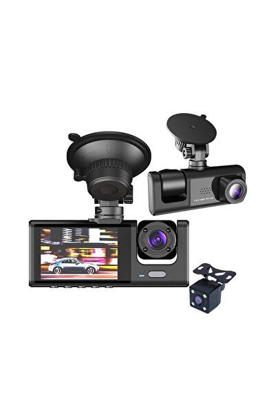 AYBARTEC 3 Kameralı araba Dash Kamera 1080 Mp Ve Arka Içinde Das hcam Video K...