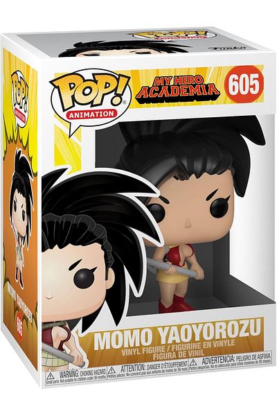 Funko Pop ! Vinyl: Animation: My Hero Academia (MHA) - Momo Yaoyorozu - Collectable Vinyl Figure