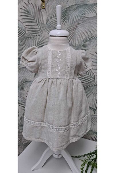 Mymio Keten Nakışlı Elbise