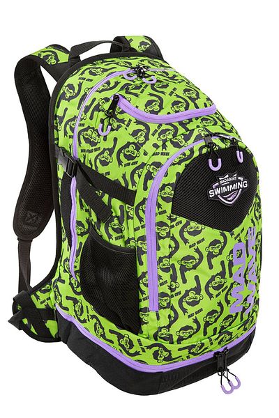 Mad Wave حقيبة ظهر لين لايم منقوشة 45LT