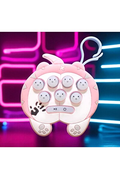 Kuzey YÜKSEK KALİTE MİNİ PEMBE POPİT YENİ NESİL ANAHTARLIKLI POPİT OYUNCAK PO...