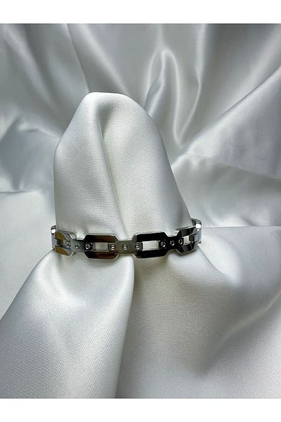 Mutenaura Stainless Steel Handcuff Bracelet