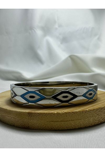 Mutenaura Stainless Steel Handcuff Bracelet