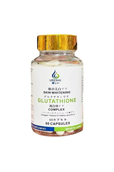 Glow كبسولات يوريشي لتبييض البشرة، مجمع الجلوتاثيون، 60 كبسولة
