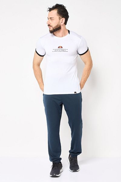 Ellesse Men Sportswear Fit Short Sleeves Training T-Shirt, White