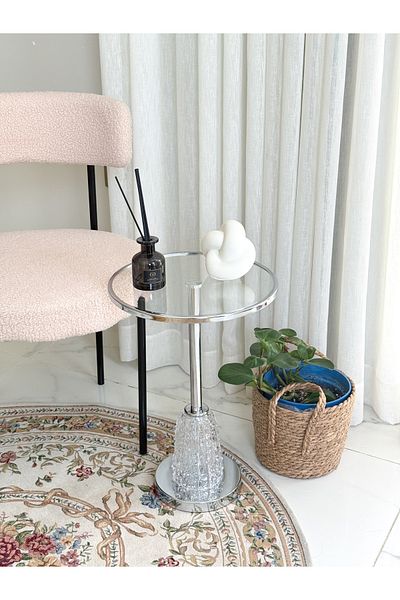 Alwan antiques and frames Service table, height 50 cm, width 35 cm