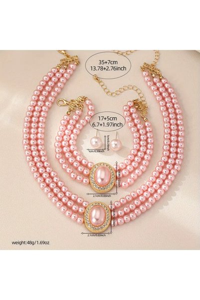 byozanyılmaz Pink Pearl Design Set