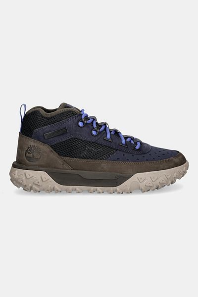Timberland Greenstride Motion 6 Mid Lace up Sneaker Men's Navy Blue Boots Tb0A6Cw1Ep21