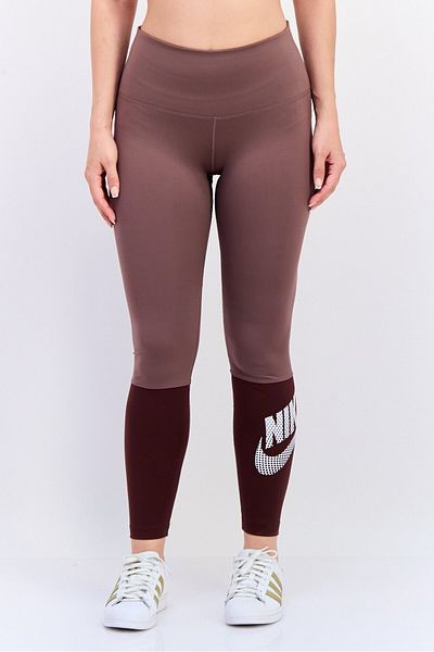 Nike Women Dri-Fit Training Leggings, Mauve