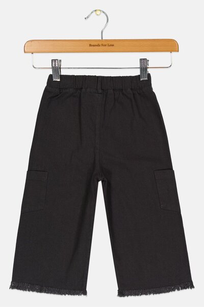 DeFacto Toddlers Boy Solid Chino Pants, Dark Grey