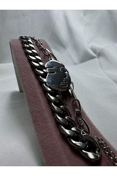 Mutenaura Pass. Steel Design Bracelet Unisex