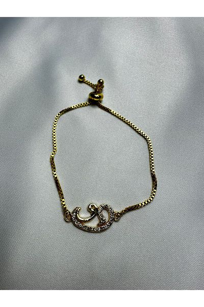 Mutenaura Stainless Steel Vav Bracelet Elevator Gold