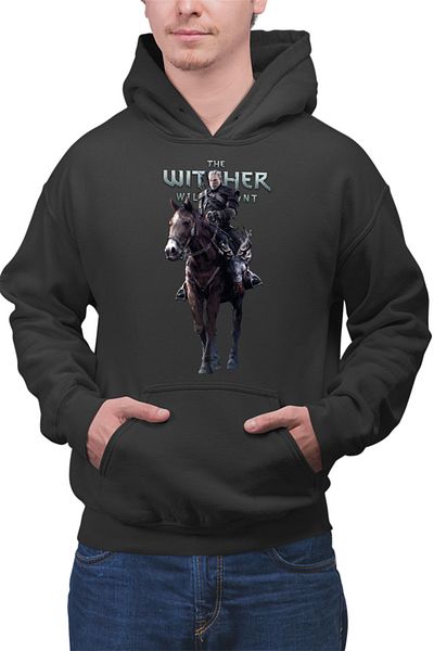 OEM Hanorac Barbati Witcher Horse Logo Gameplay Mythology