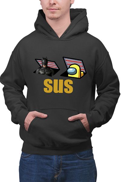 OEM Men's Hoodie Batman Amon Sus Vent Animation Impostor