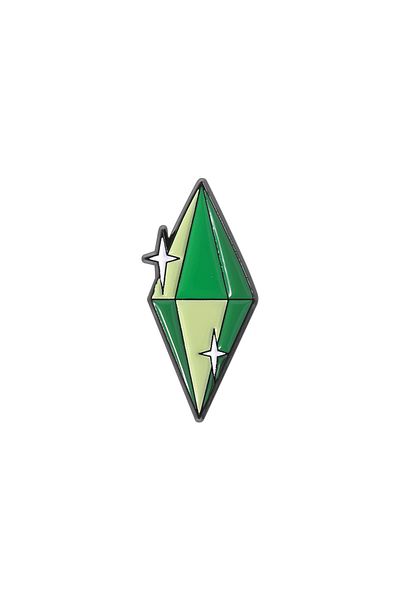 Choice Style 2 The Sims Sul Sul Games Enamel Pins Glitter Role Playing Game Funny Brooches Lapel Badge on B