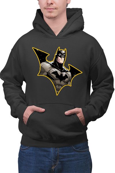 OEM Men's Hoodie Batman Light Hollogram Animal Strong Action