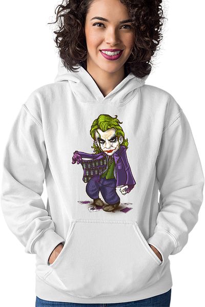 OEM Women's Hoodie Joker Boom Smile Inventor Clown Arthur Fleck