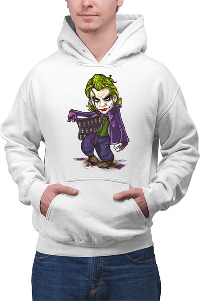 OEM Men's Hoodie Joker Boom Smile Inventor Clown Arthur Fleck