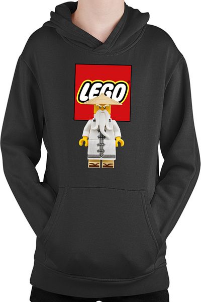 OEM Children's Hoodie Chinese Master Kung Fu Ramen Festival