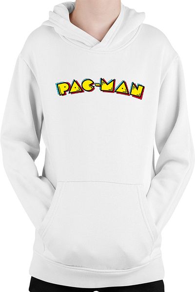 OEM Kids Sweatshirt Pac Man Game Minimalist Isometric