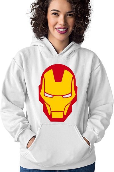 OEM Women's Hoodie Ironman Logograph Symbol Marvel Comics Stan