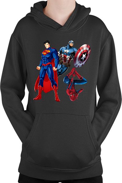 OEM Hanorac Copii Superman Captain America Spiderman