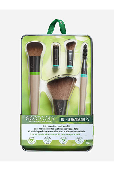 Ecotools مجموعة العناية الكاملة بالوجه الأساسية اليومية القابلة للتبديل