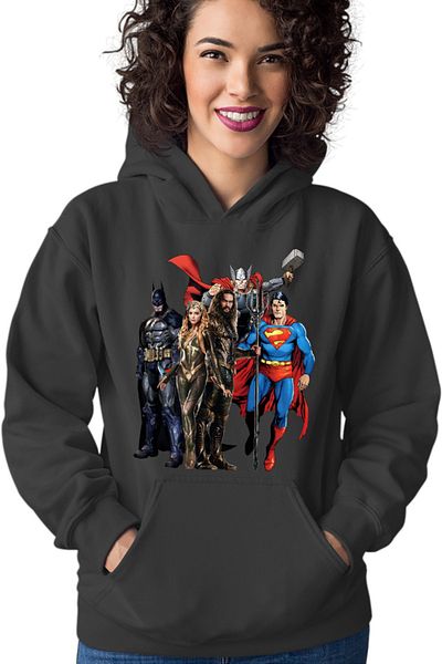 OEM Hanorac Femei Aquaman Superman Batman Thor Superheroes Marvel