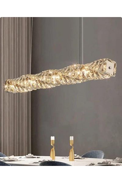 KARAZ Crystal chandelier 90 cm long