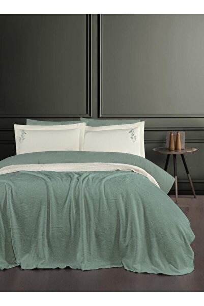 Karna Home Double Dream Quilted Duvet Cover Set Talıa Breezeway 200X220