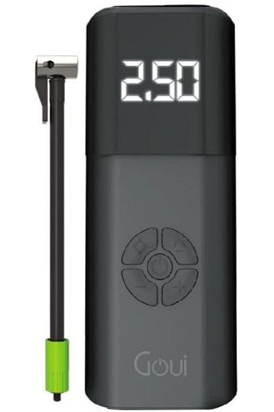 GOUİ Portable Car Air Pump by Joy, Black