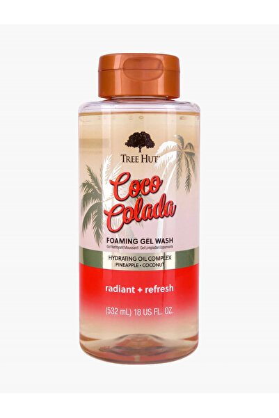 TreeHut غسول جل رغوي بنكهة كوكو كولادا 532 مل