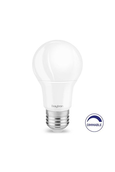 Braytron BEC LED 8W/3W CU BATERIE A60 6500K 500LM E27