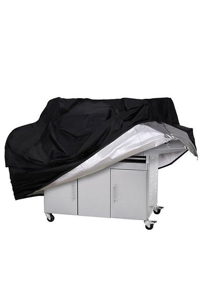Hurtel Pokrowiec plandeka osłona na grilla rower motor meble ogrodowe XXL czarny