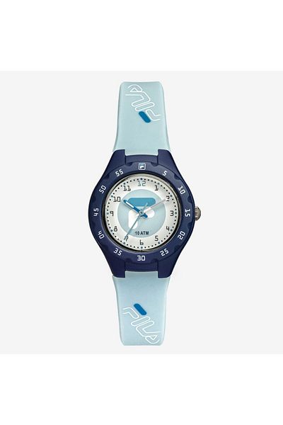 Fila Kids Unisex Analog Watch, Blue 38-204-105, 26–30 mm