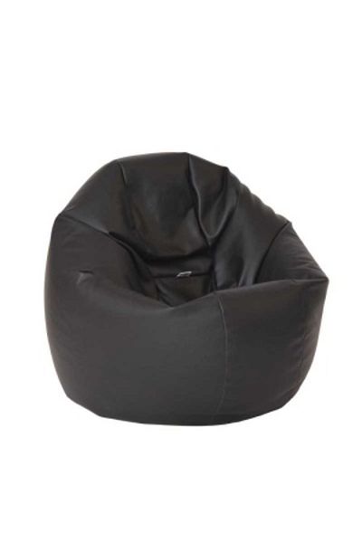 Pufrelax Fotoliu Relaxo XL, Material Piele ecologica - Negru